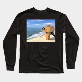 Danbo at the Beach Long Sleeve T-Shirt